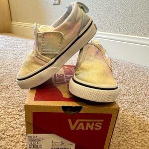 Toddler Pastel Cloud Vans -Size 5